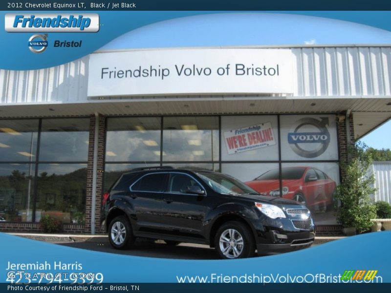 Black / Jet Black 2012 Chevrolet Equinox LT