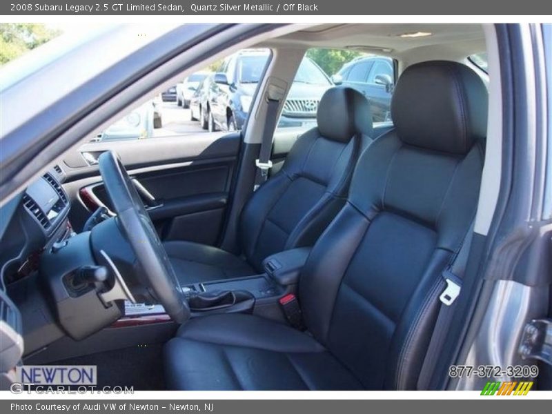 Quartz Silver Metallic / Off Black 2008 Subaru Legacy 2.5 GT Limited Sedan