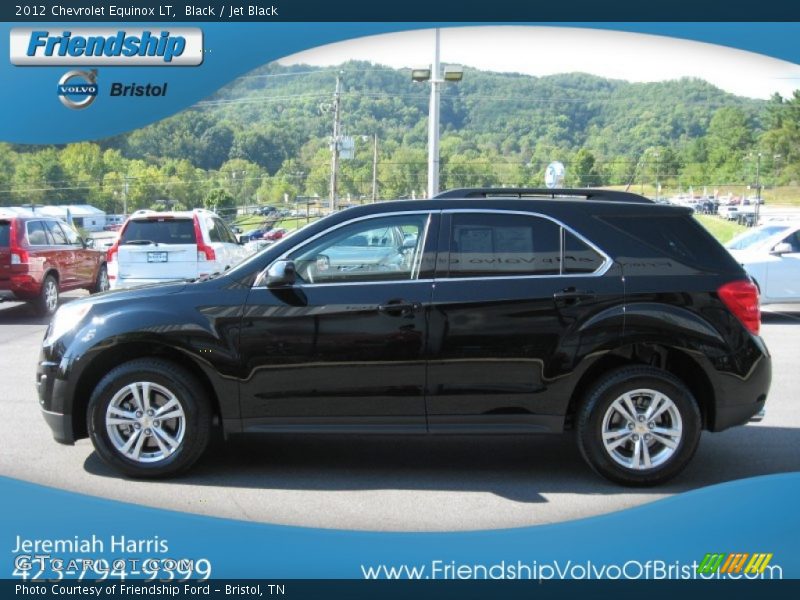 Black / Jet Black 2012 Chevrolet Equinox LT