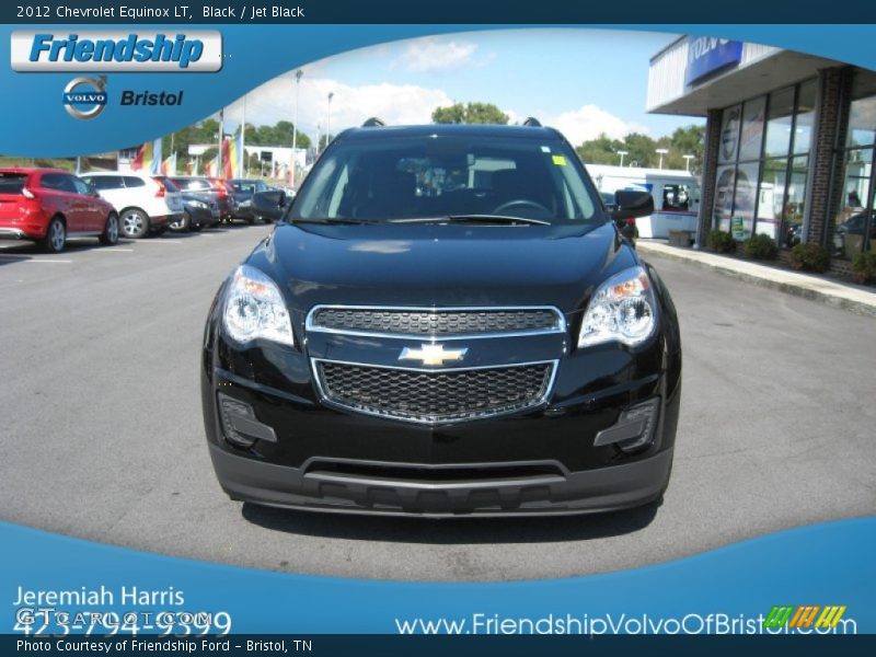 Black / Jet Black 2012 Chevrolet Equinox LT