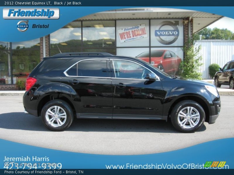 Black / Jet Black 2012 Chevrolet Equinox LT