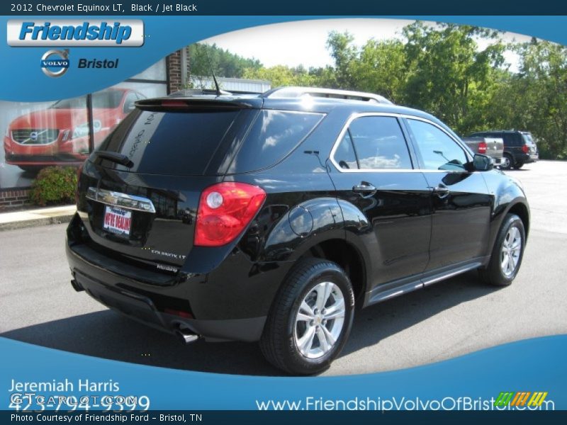 Black / Jet Black 2012 Chevrolet Equinox LT