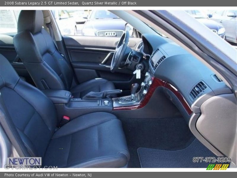 Quartz Silver Metallic / Off Black 2008 Subaru Legacy 2.5 GT Limited Sedan