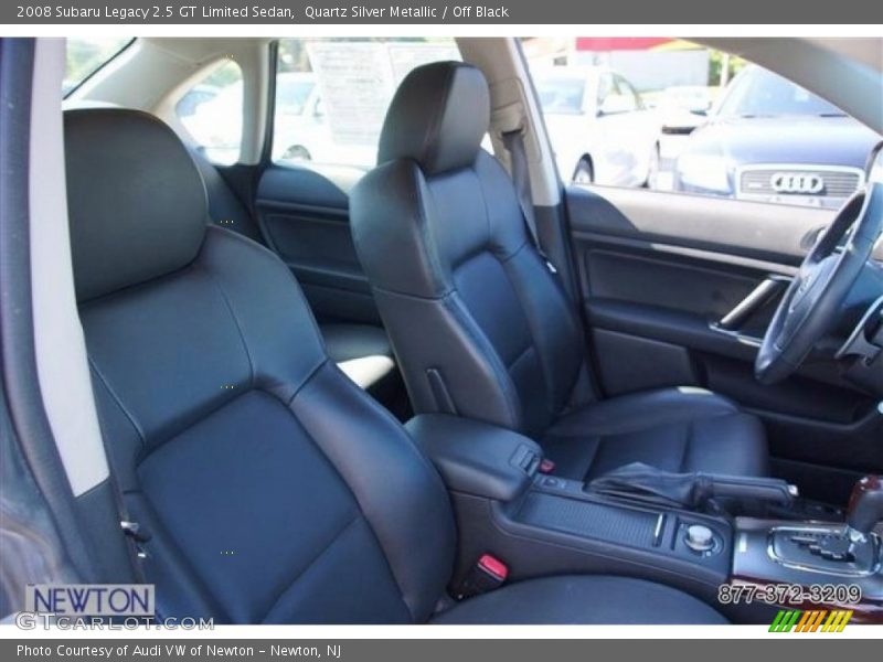 Quartz Silver Metallic / Off Black 2008 Subaru Legacy 2.5 GT Limited Sedan