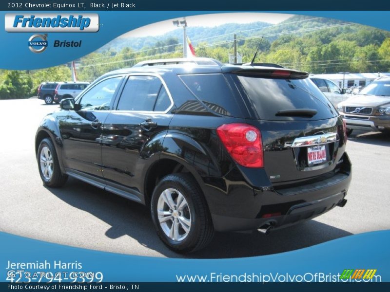 Black / Jet Black 2012 Chevrolet Equinox LT