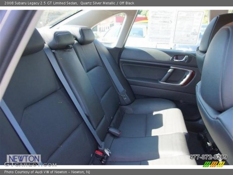 Quartz Silver Metallic / Off Black 2008 Subaru Legacy 2.5 GT Limited Sedan