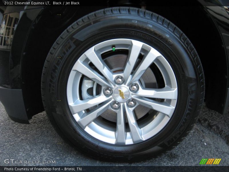 Black / Jet Black 2012 Chevrolet Equinox LT