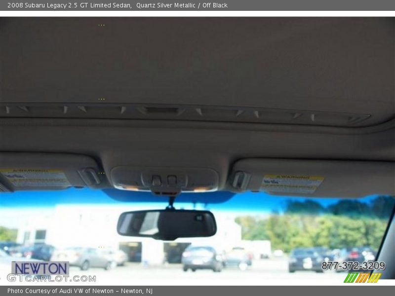 Quartz Silver Metallic / Off Black 2008 Subaru Legacy 2.5 GT Limited Sedan