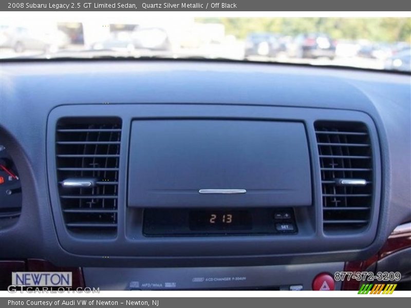 Quartz Silver Metallic / Off Black 2008 Subaru Legacy 2.5 GT Limited Sedan