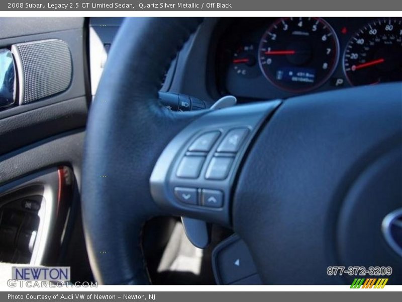 Quartz Silver Metallic / Off Black 2008 Subaru Legacy 2.5 GT Limited Sedan