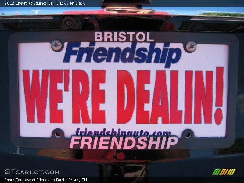 Black / Jet Black 2012 Chevrolet Equinox LT