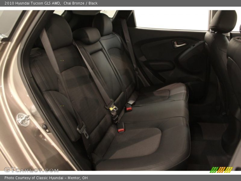 Chai Bronze / Black 2010 Hyundai Tucson GLS AWD
