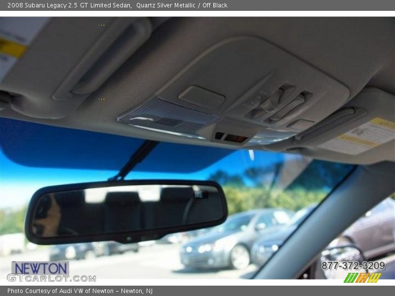 Quartz Silver Metallic / Off Black 2008 Subaru Legacy 2.5 GT Limited Sedan