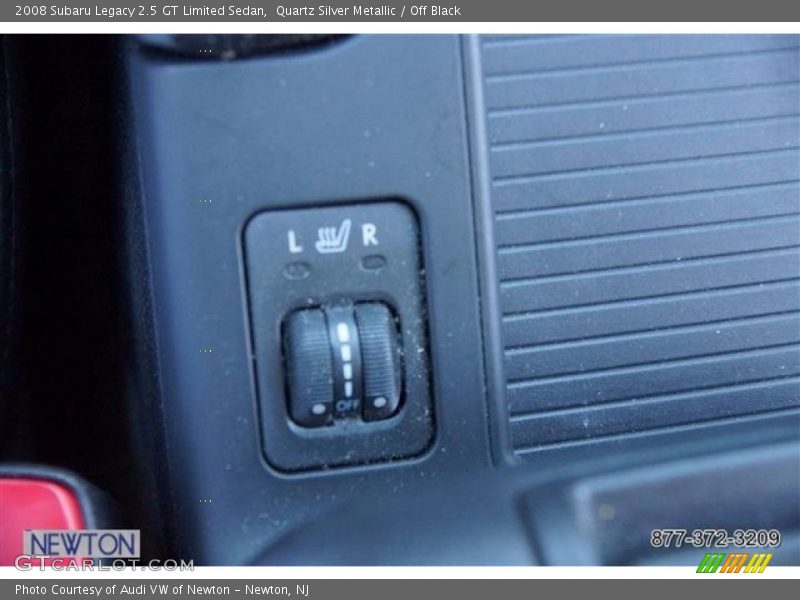 Quartz Silver Metallic / Off Black 2008 Subaru Legacy 2.5 GT Limited Sedan