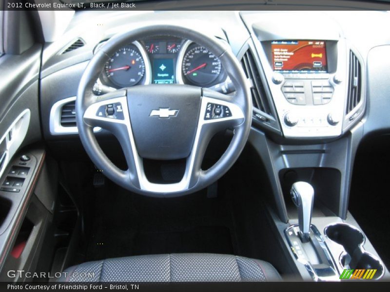 Black / Jet Black 2012 Chevrolet Equinox LT