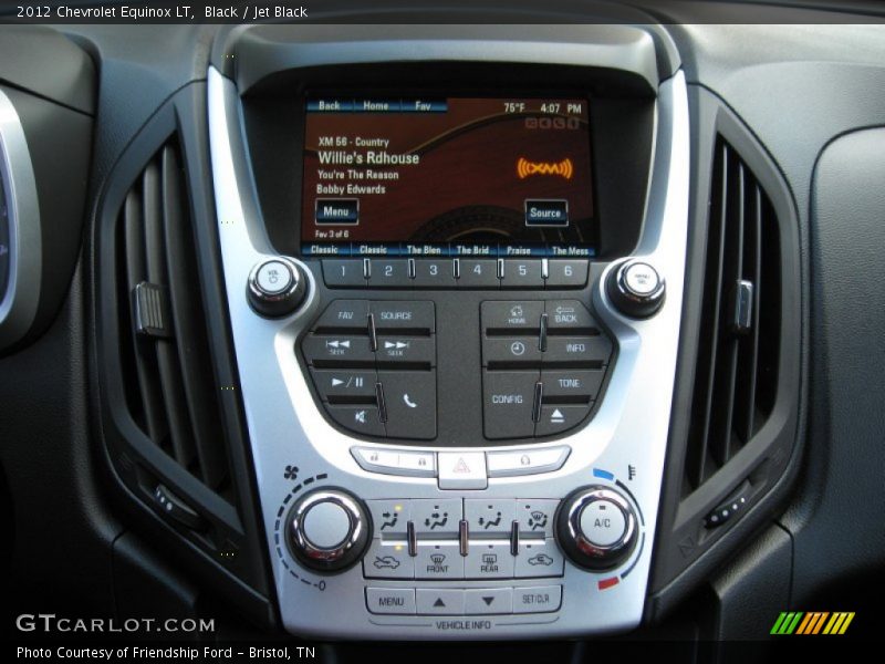 Black / Jet Black 2012 Chevrolet Equinox LT