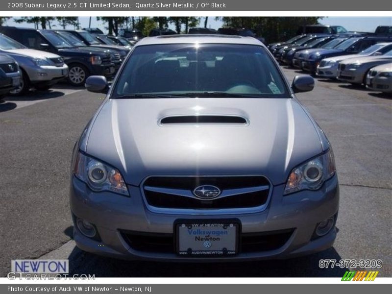 Quartz Silver Metallic / Off Black 2008 Subaru Legacy 2.5 GT Limited Sedan