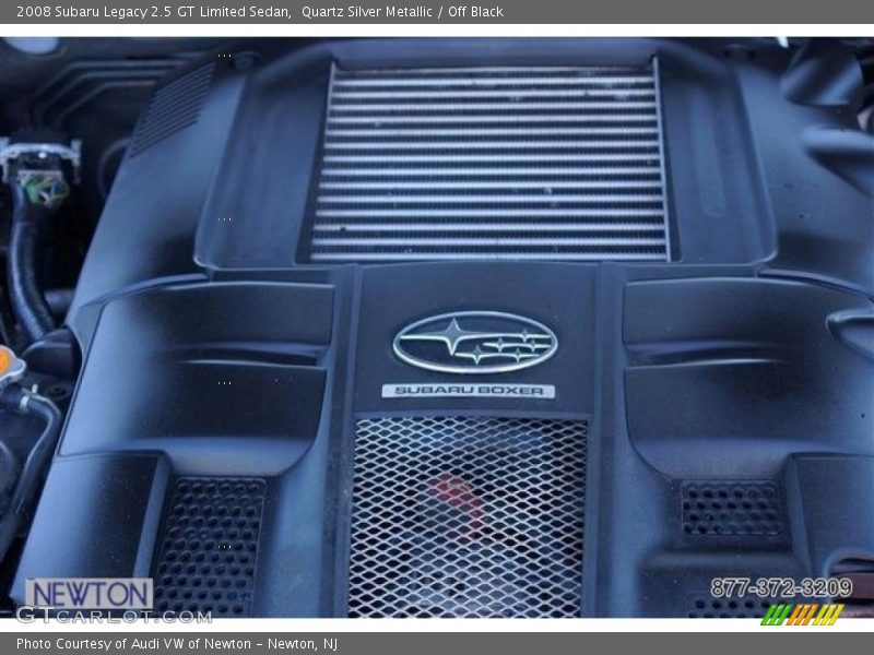 Quartz Silver Metallic / Off Black 2008 Subaru Legacy 2.5 GT Limited Sedan