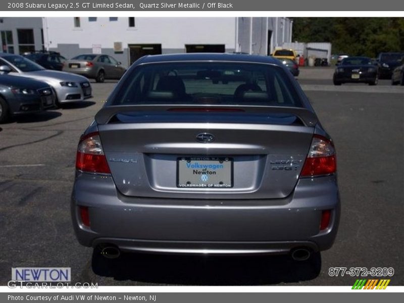 Quartz Silver Metallic / Off Black 2008 Subaru Legacy 2.5 GT Limited Sedan