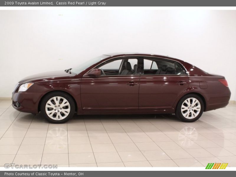  2009 Avalon Limited Cassis Red Pearl