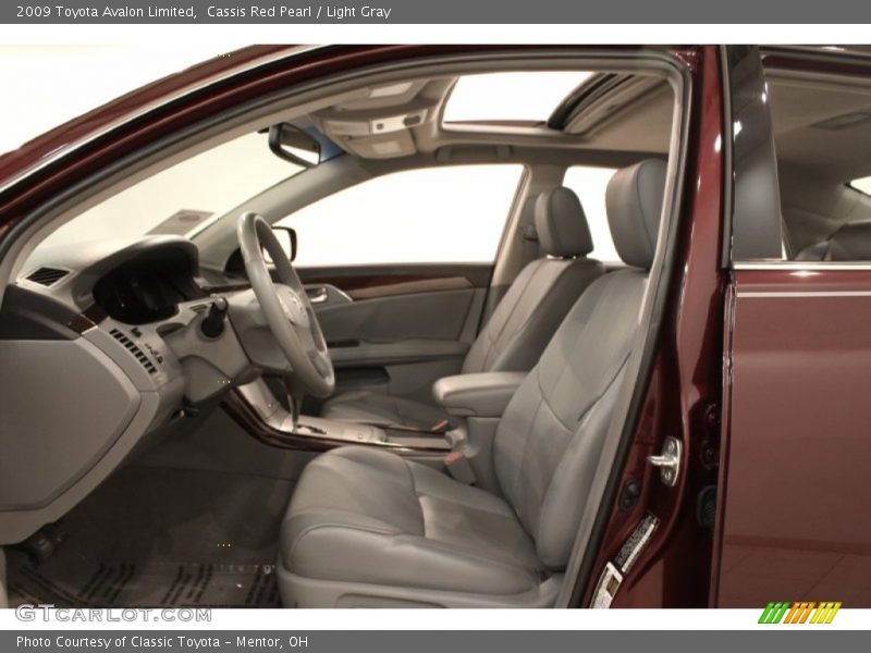 2009 Avalon Limited Light Gray Interior