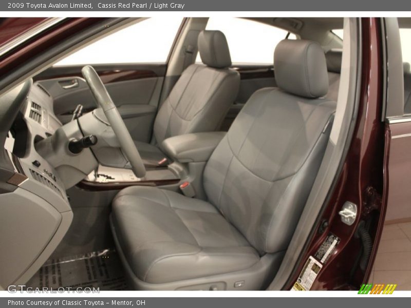 Front Seat of 2009 Avalon Limited