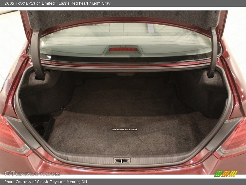  2009 Avalon Limited Trunk