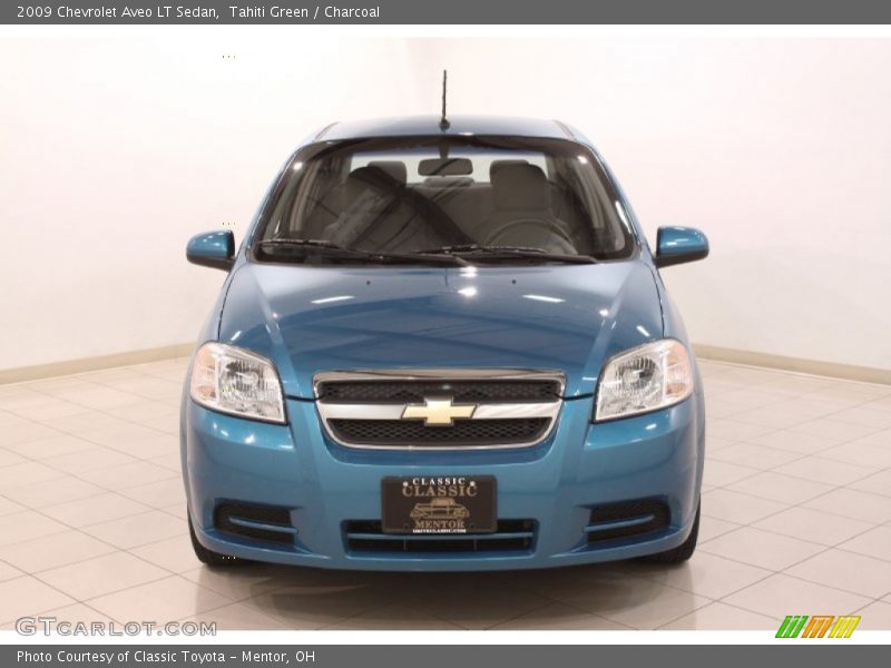 Tahiti Green / Charcoal 2009 Chevrolet Aveo LT Sedan