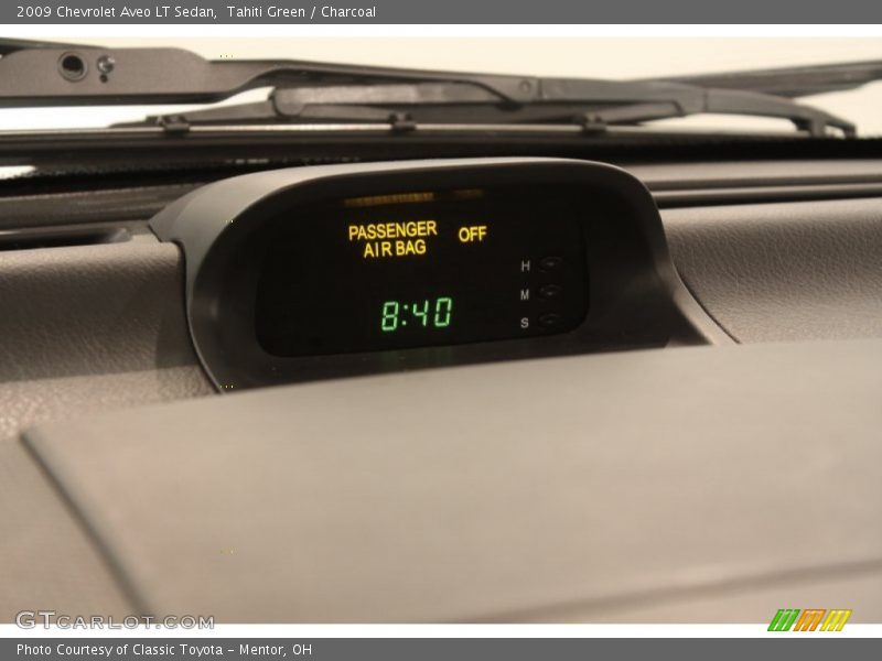 Tahiti Green / Charcoal 2009 Chevrolet Aveo LT Sedan