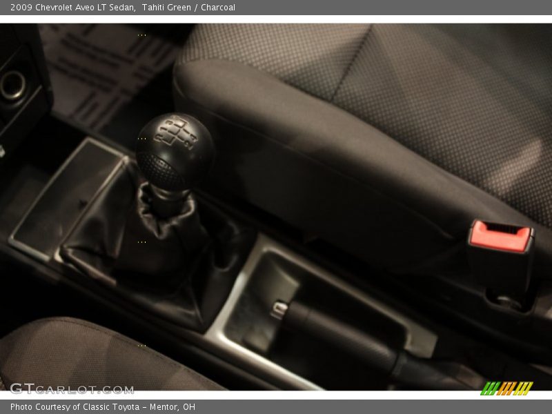 Tahiti Green / Charcoal 2009 Chevrolet Aveo LT Sedan