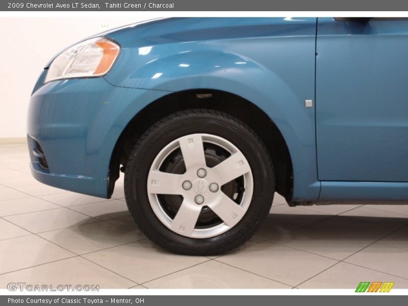 Tahiti Green / Charcoal 2009 Chevrolet Aveo LT Sedan