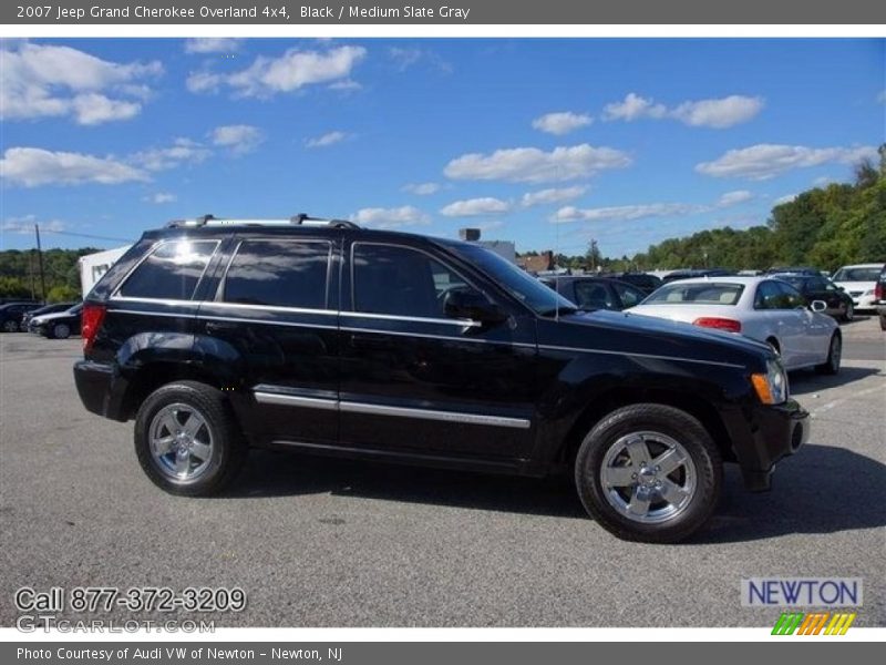 Black / Medium Slate Gray 2007 Jeep Grand Cherokee Overland 4x4