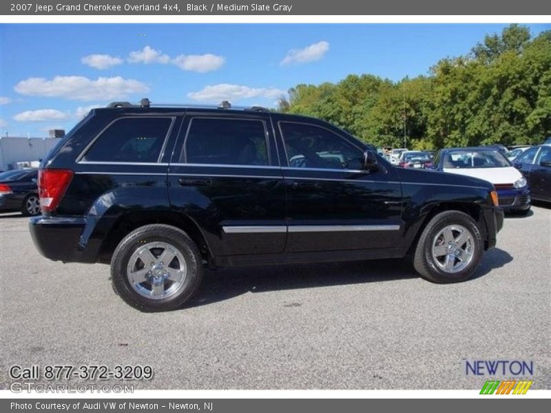 Black / Medium Slate Gray 2007 Jeep Grand Cherokee Overland 4x4