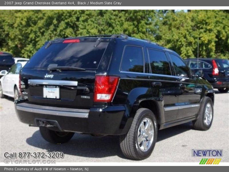 Black / Medium Slate Gray 2007 Jeep Grand Cherokee Overland 4x4