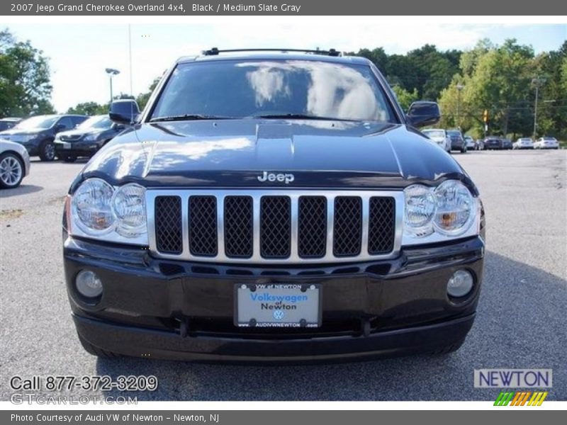Black / Medium Slate Gray 2007 Jeep Grand Cherokee Overland 4x4