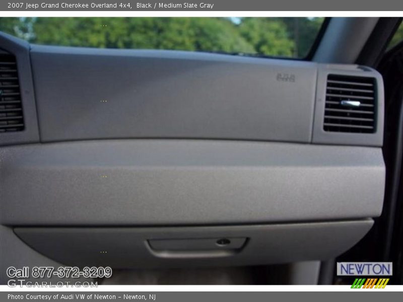 Black / Medium Slate Gray 2007 Jeep Grand Cherokee Overland 4x4