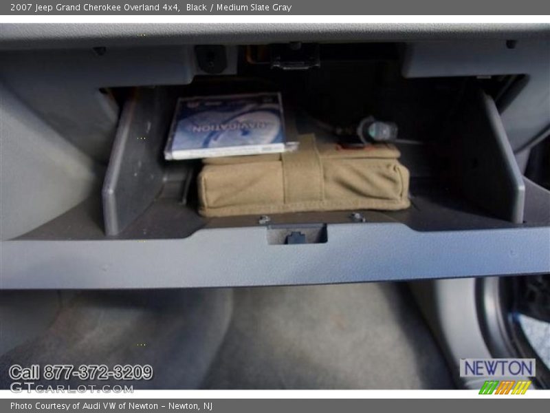 Black / Medium Slate Gray 2007 Jeep Grand Cherokee Overland 4x4