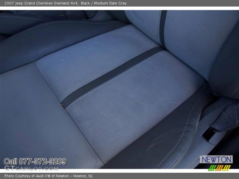 Black / Medium Slate Gray 2007 Jeep Grand Cherokee Overland 4x4