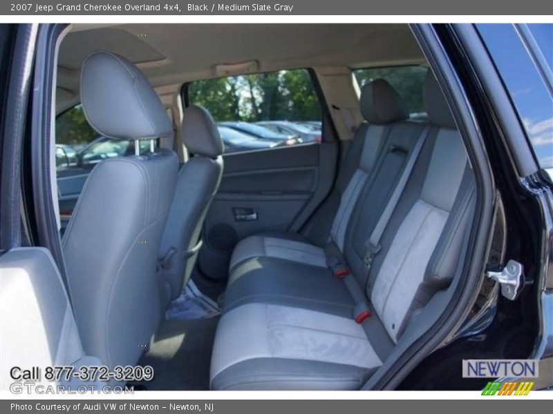 Black / Medium Slate Gray 2007 Jeep Grand Cherokee Overland 4x4