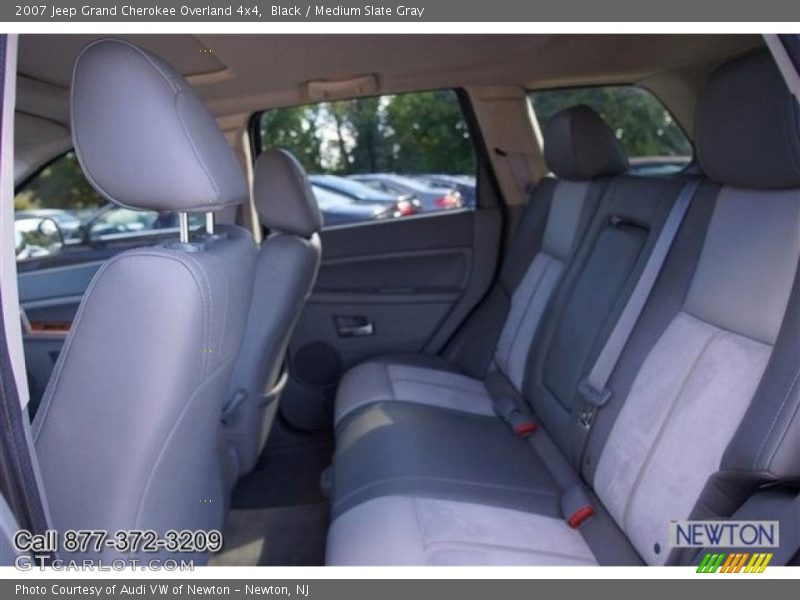Black / Medium Slate Gray 2007 Jeep Grand Cherokee Overland 4x4