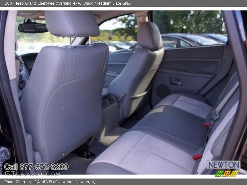 Black / Medium Slate Gray 2007 Jeep Grand Cherokee Overland 4x4