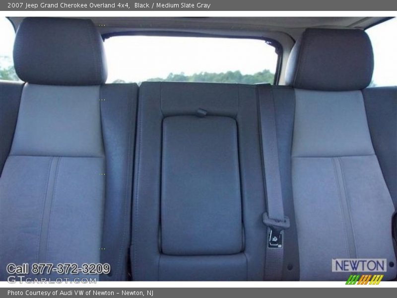 Black / Medium Slate Gray 2007 Jeep Grand Cherokee Overland 4x4