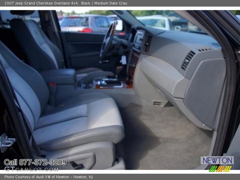 Black / Medium Slate Gray 2007 Jeep Grand Cherokee Overland 4x4