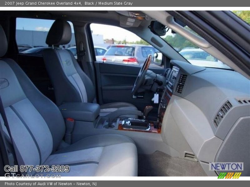 Black / Medium Slate Gray 2007 Jeep Grand Cherokee Overland 4x4