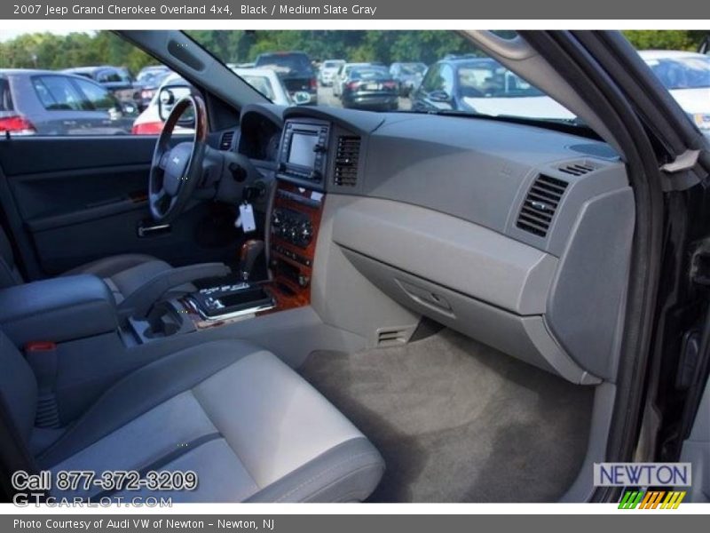 Black / Medium Slate Gray 2007 Jeep Grand Cherokee Overland 4x4