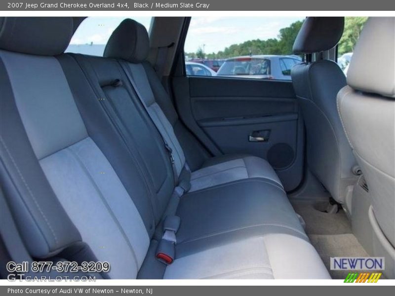 Black / Medium Slate Gray 2007 Jeep Grand Cherokee Overland 4x4