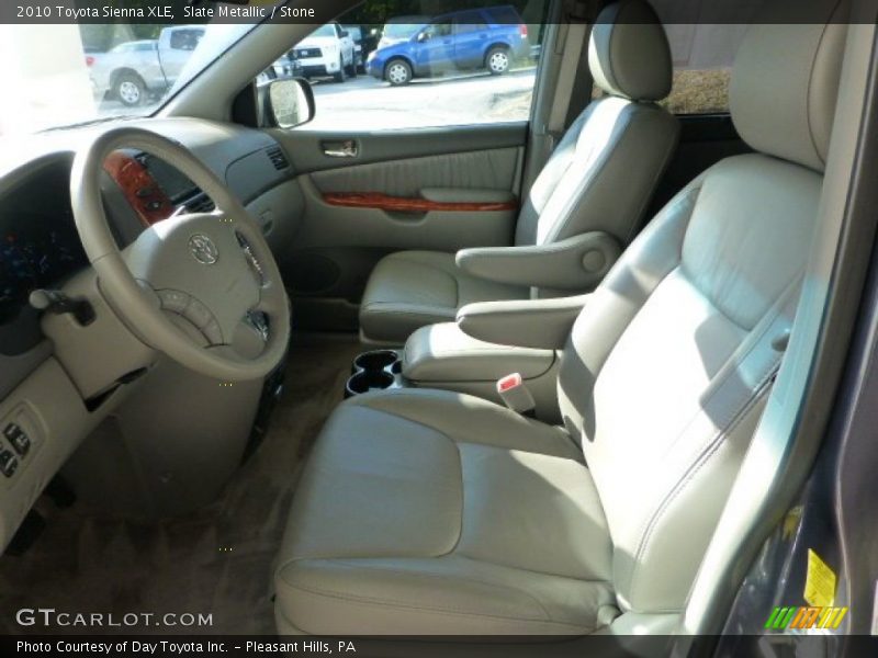 Slate Metallic / Stone 2010 Toyota Sienna XLE