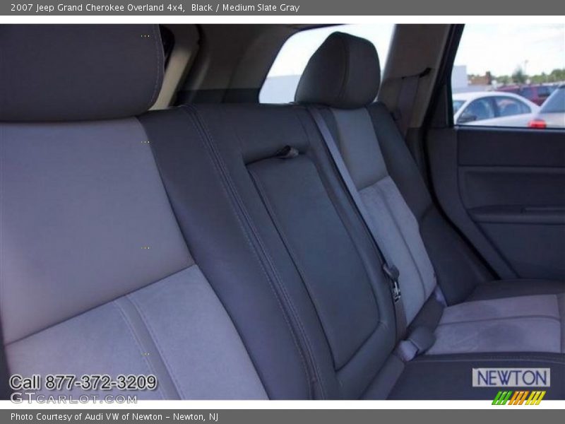 Black / Medium Slate Gray 2007 Jeep Grand Cherokee Overland 4x4