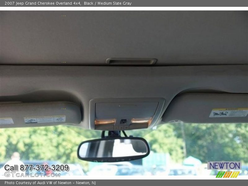Black / Medium Slate Gray 2007 Jeep Grand Cherokee Overland 4x4