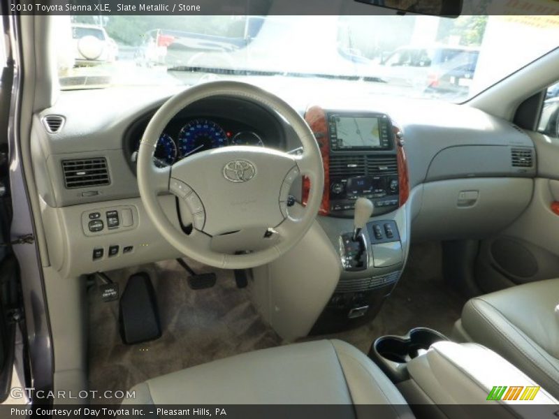 Slate Metallic / Stone 2010 Toyota Sienna XLE